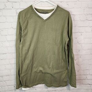 Men's Cactus "sueded jersey" longsleeve shirt, size Medium